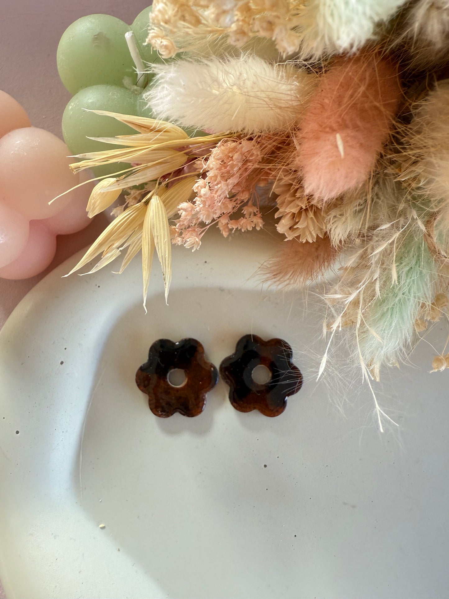 Charms Lucinda tortoise foncé