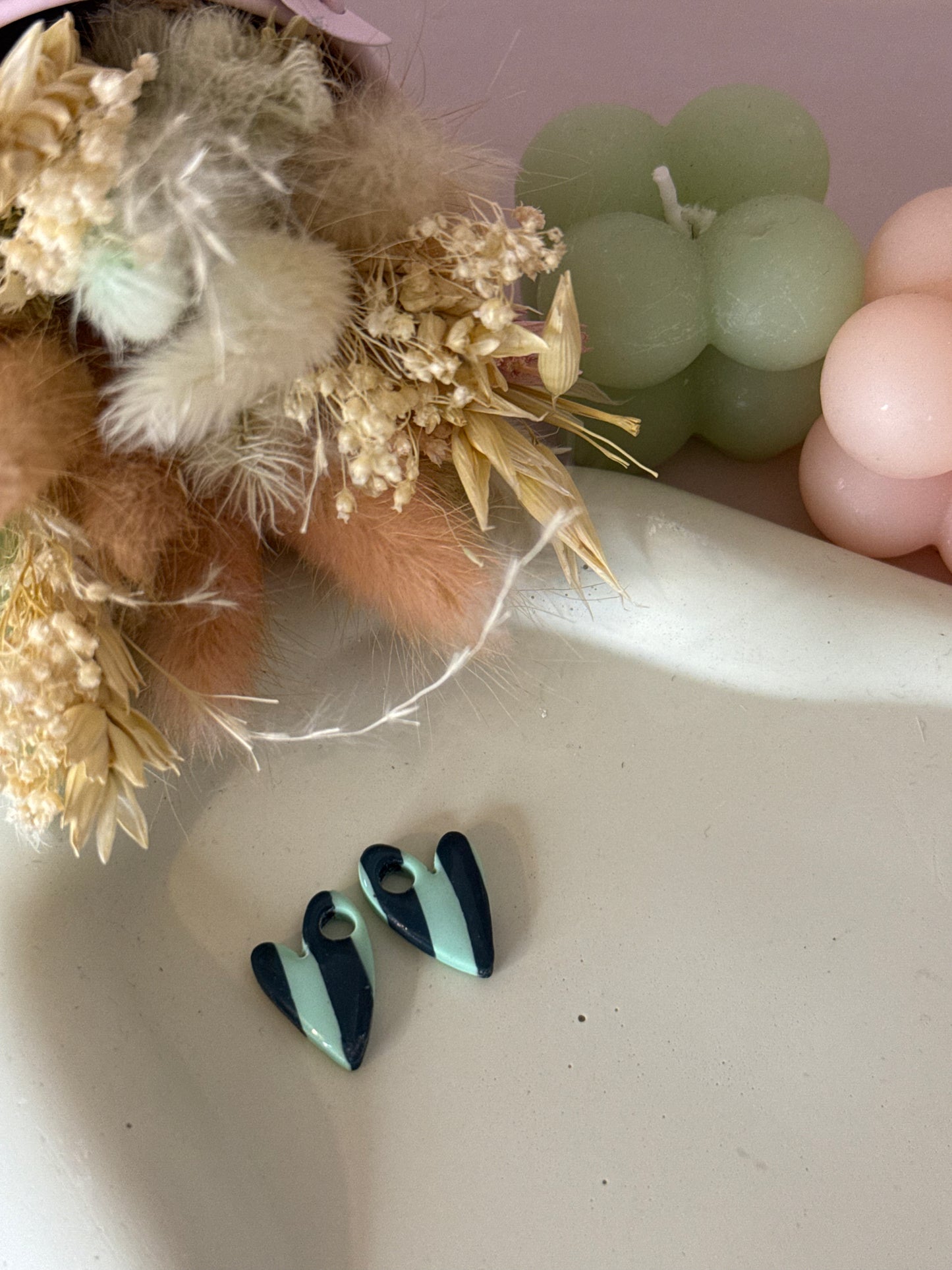 Charms Naomie lignes vertes