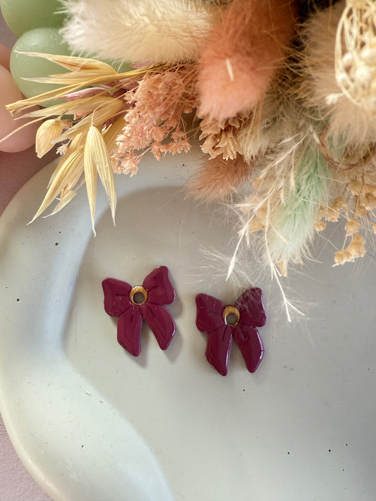 Charms Noeud Pap Framboise paillettes M