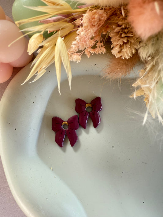 Charms Noeud Pap Cabernet L