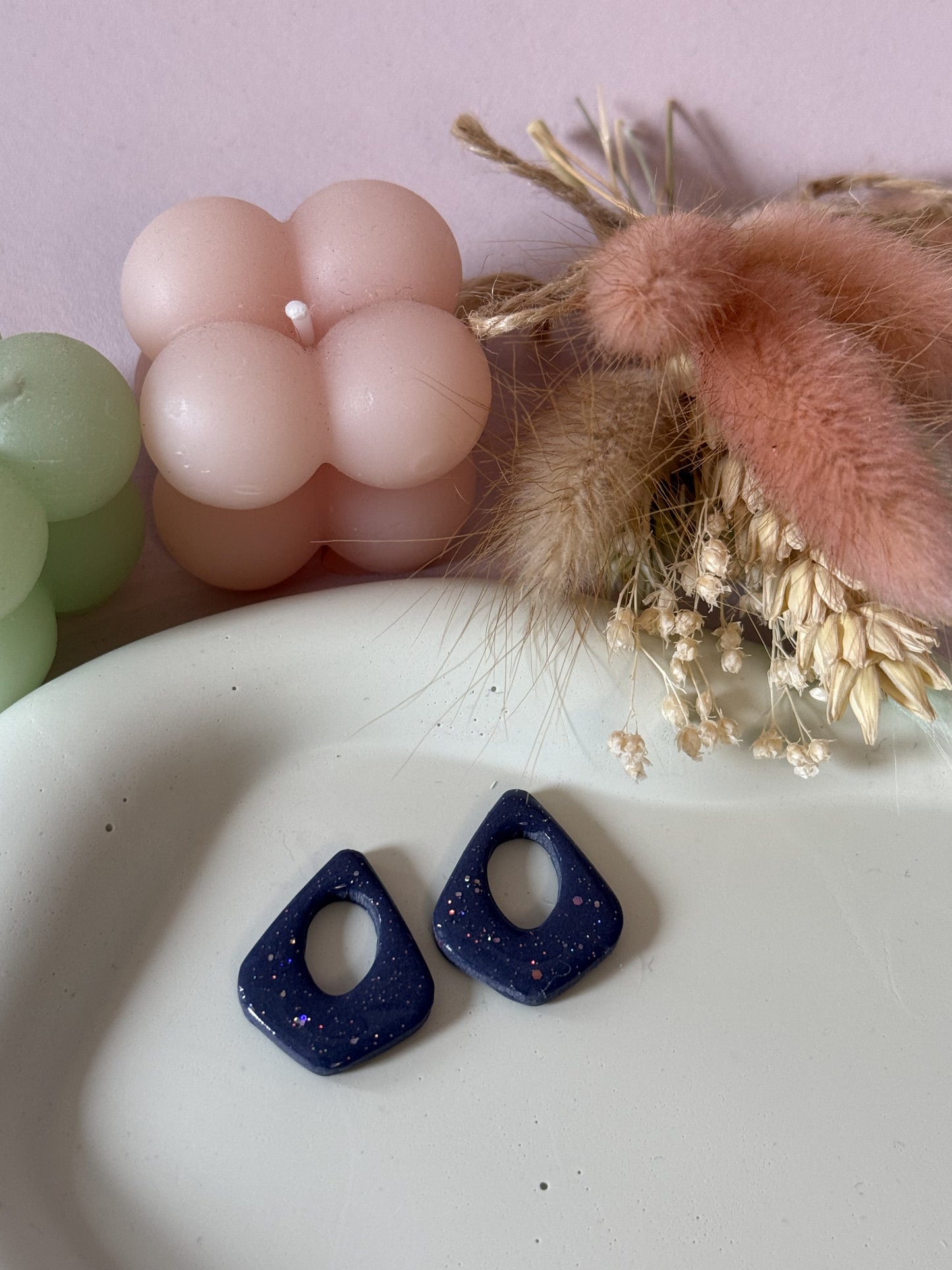 Charms Paloma Bleu paillettes