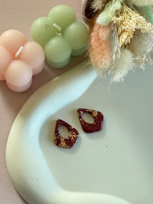 Charms Paloma Bordeaux/or