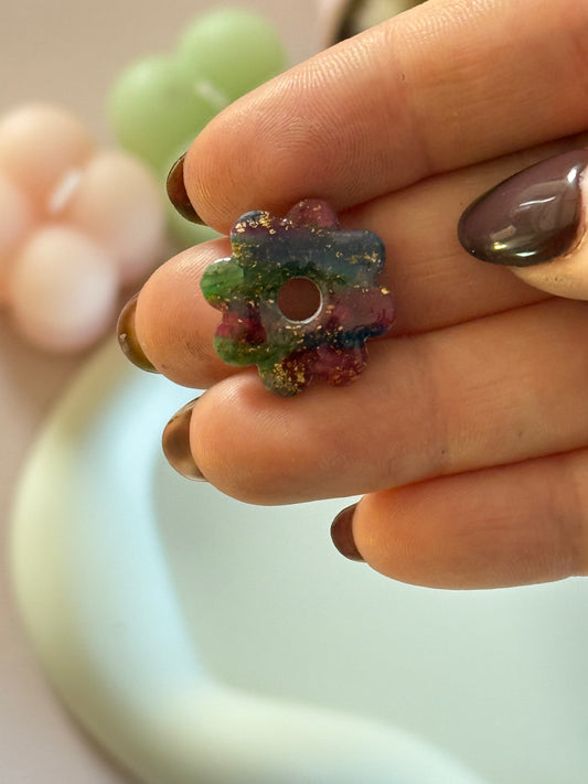 Charms Radia bleu/vert/rouge