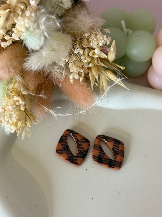 Charms Alice Terracotta Damier