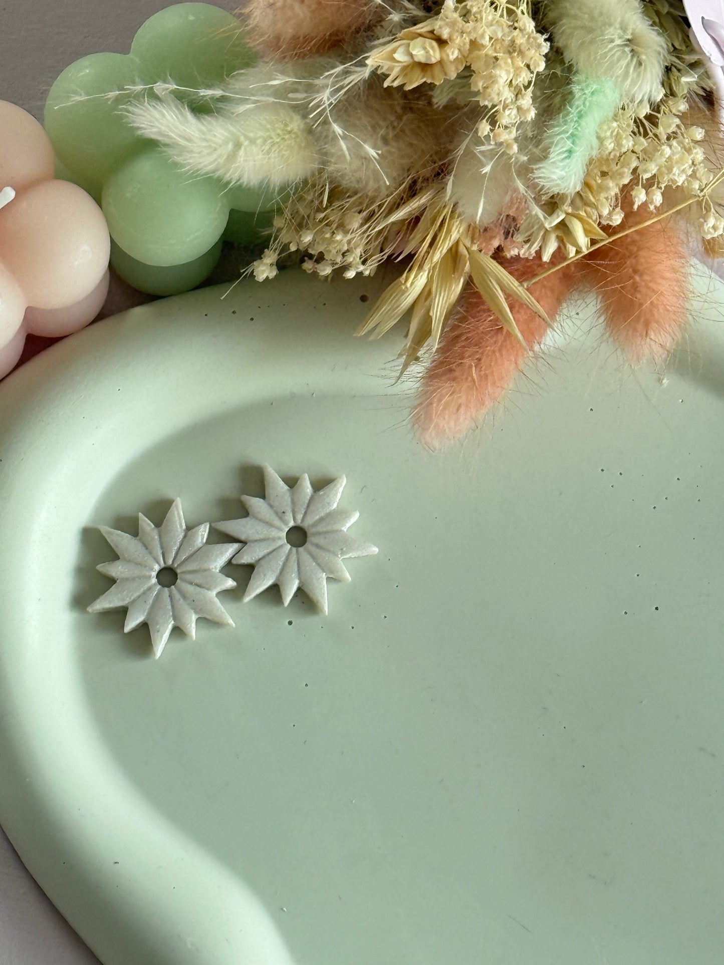 Charms etoile de noel Blanc L