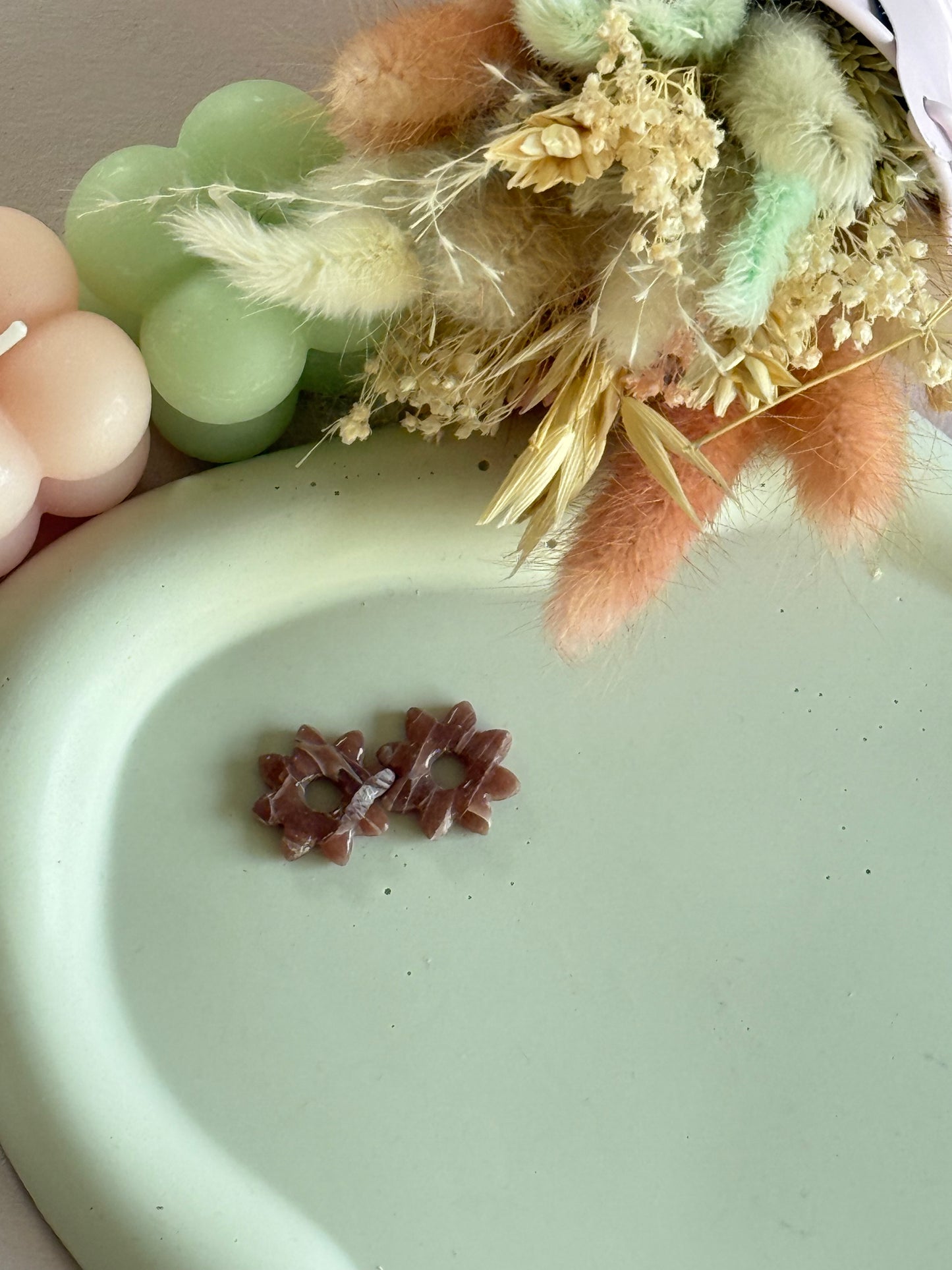 Charms Hélie brun marbré