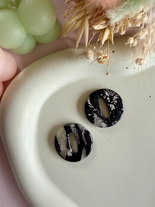 Charms Kate Noir/translucide/Argent