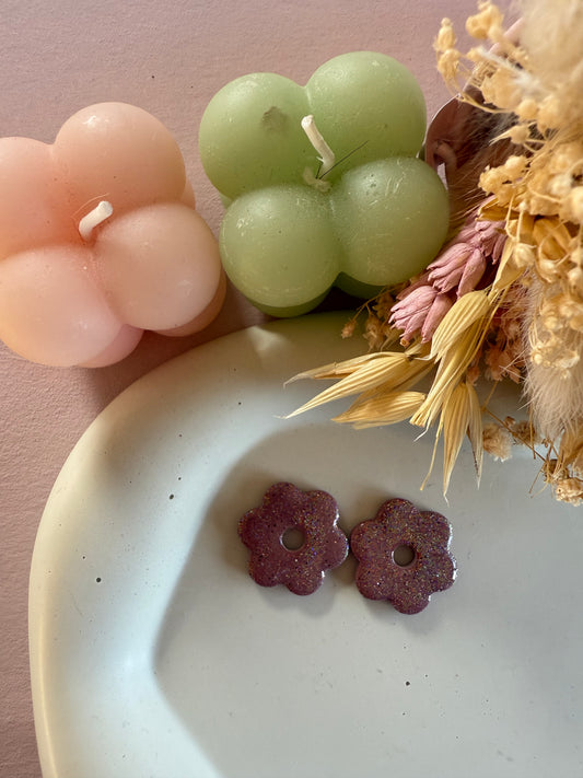 Charms Lucinda vieux rose paillettes